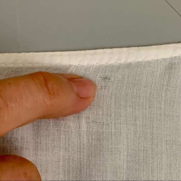 VELVET By Graham & Spencer Block Print Paisley Tunic Blouse 100% Cotton V-Neck - Picture 15 of 15